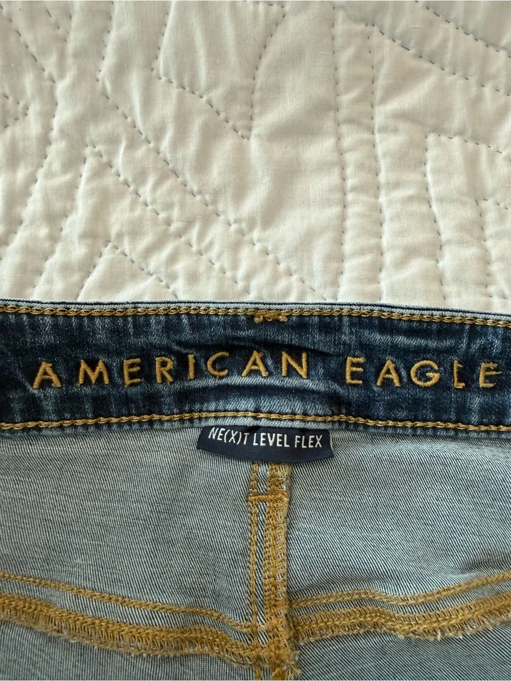 American Eagle Outfitters Next Level Flex Men’s Washed Blue Slim Jeans